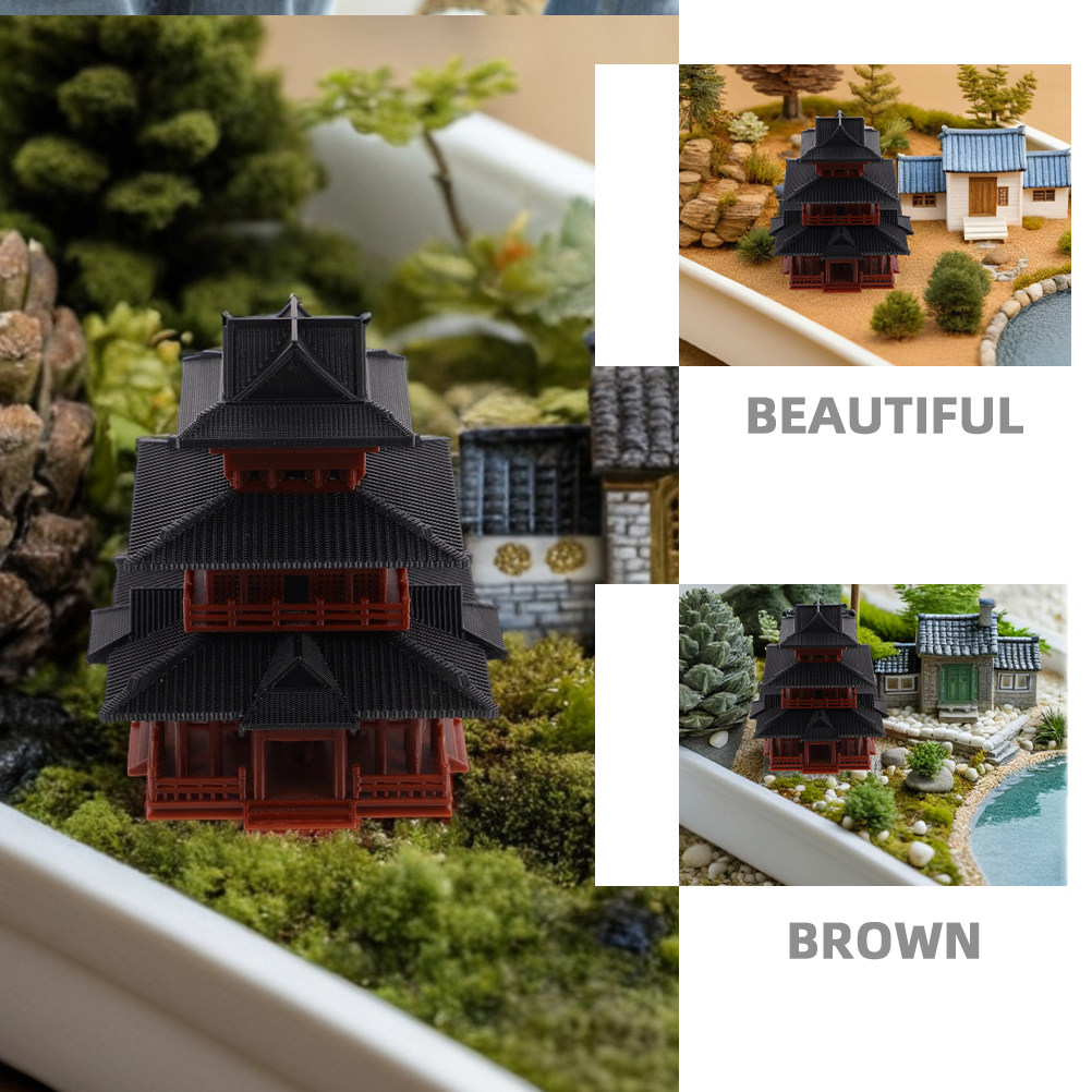 Mini Aquarium Ornament Asian T - Bonsai Garden House review and price