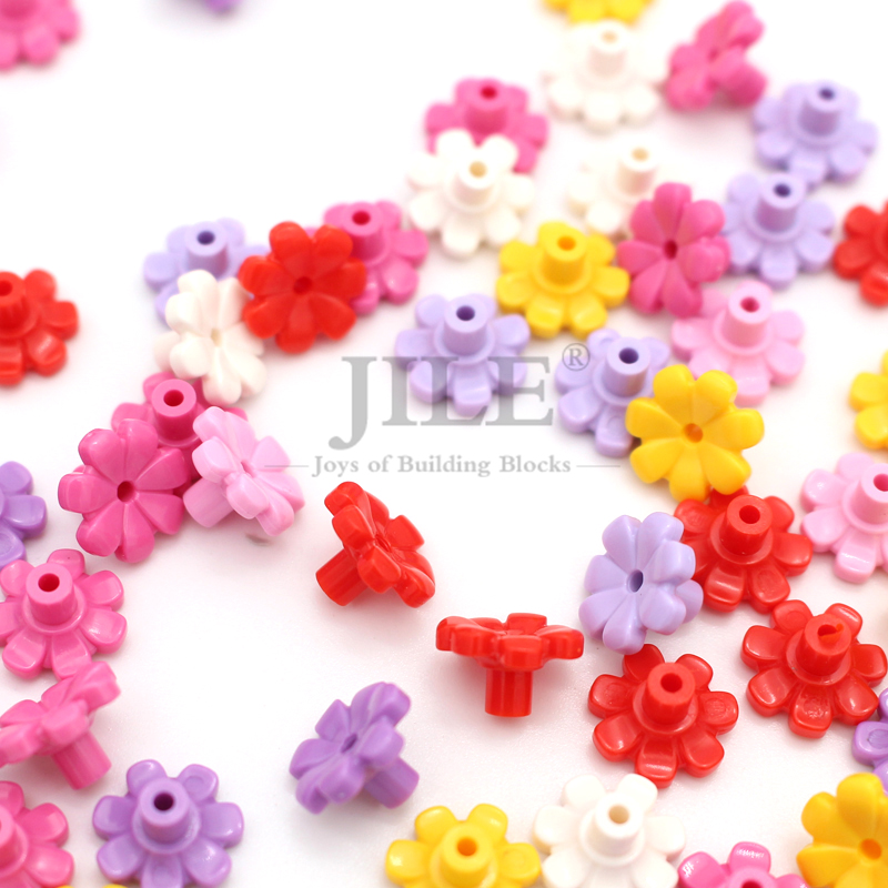100pcs Moc Plant Flower with 7 - Bonsai Garden Lego review and price