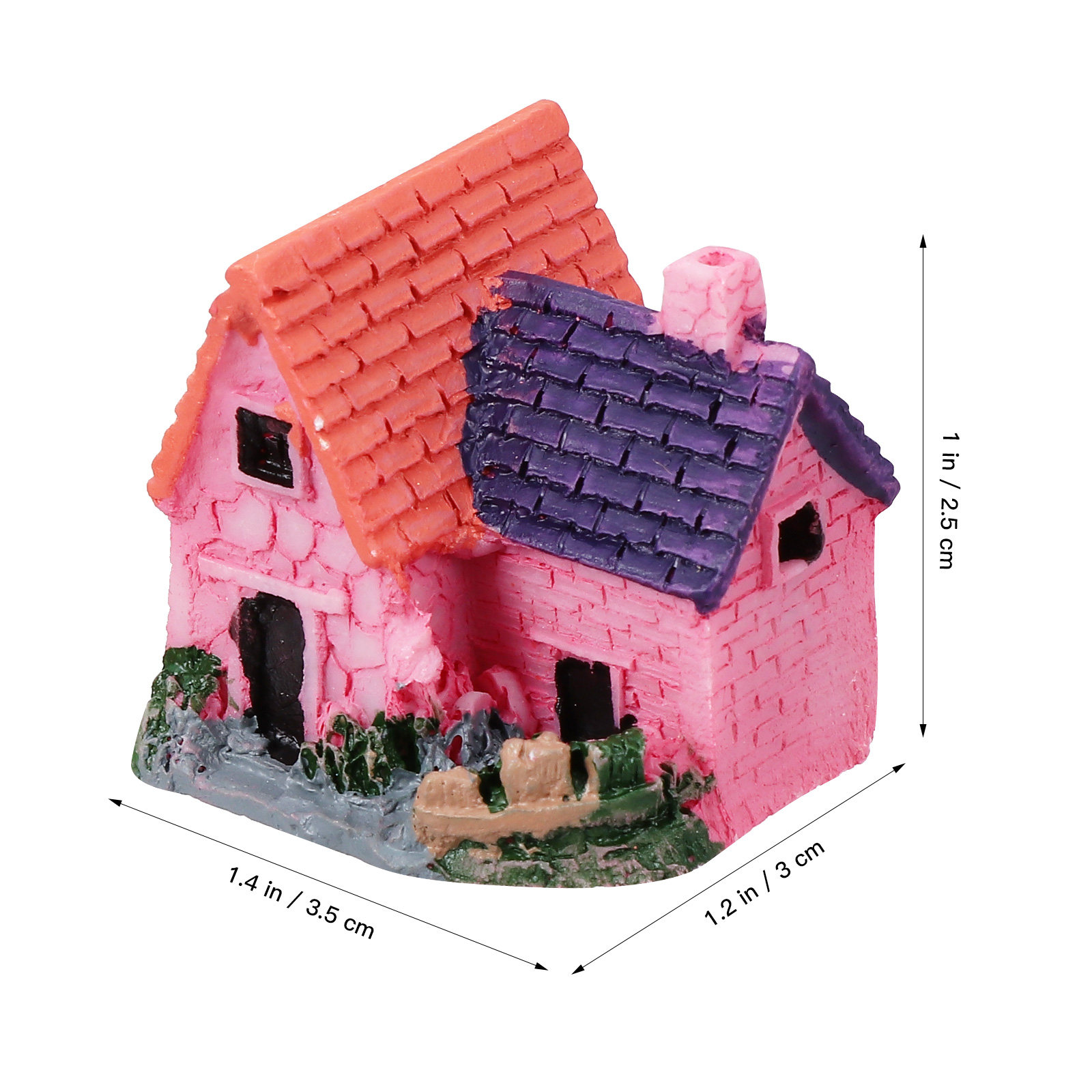 10Pcs Resin Miniature House De - Bonsai Garden House review and price