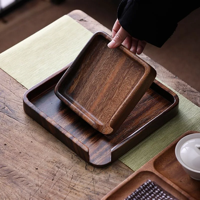 Walnut Wooden Food Tray, Puer  - Bonsai Garden Knife review and price