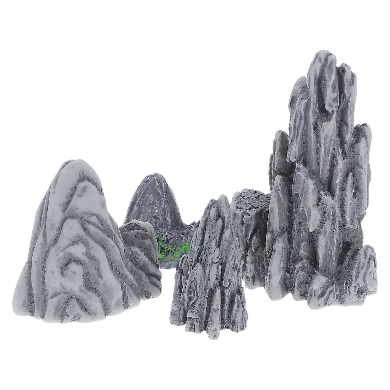 4Pcs Detailed Mini Resin Rocke - Bonsai Garden Set Up review and price