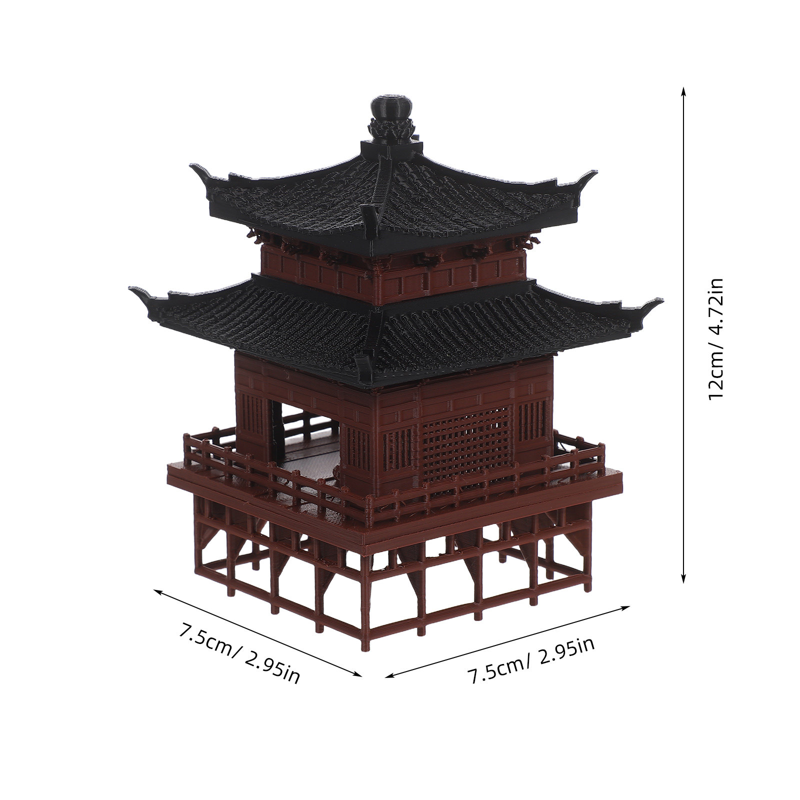 Compact Miniature Pavilion Orn - Bonsai Garden Set Up review and price
