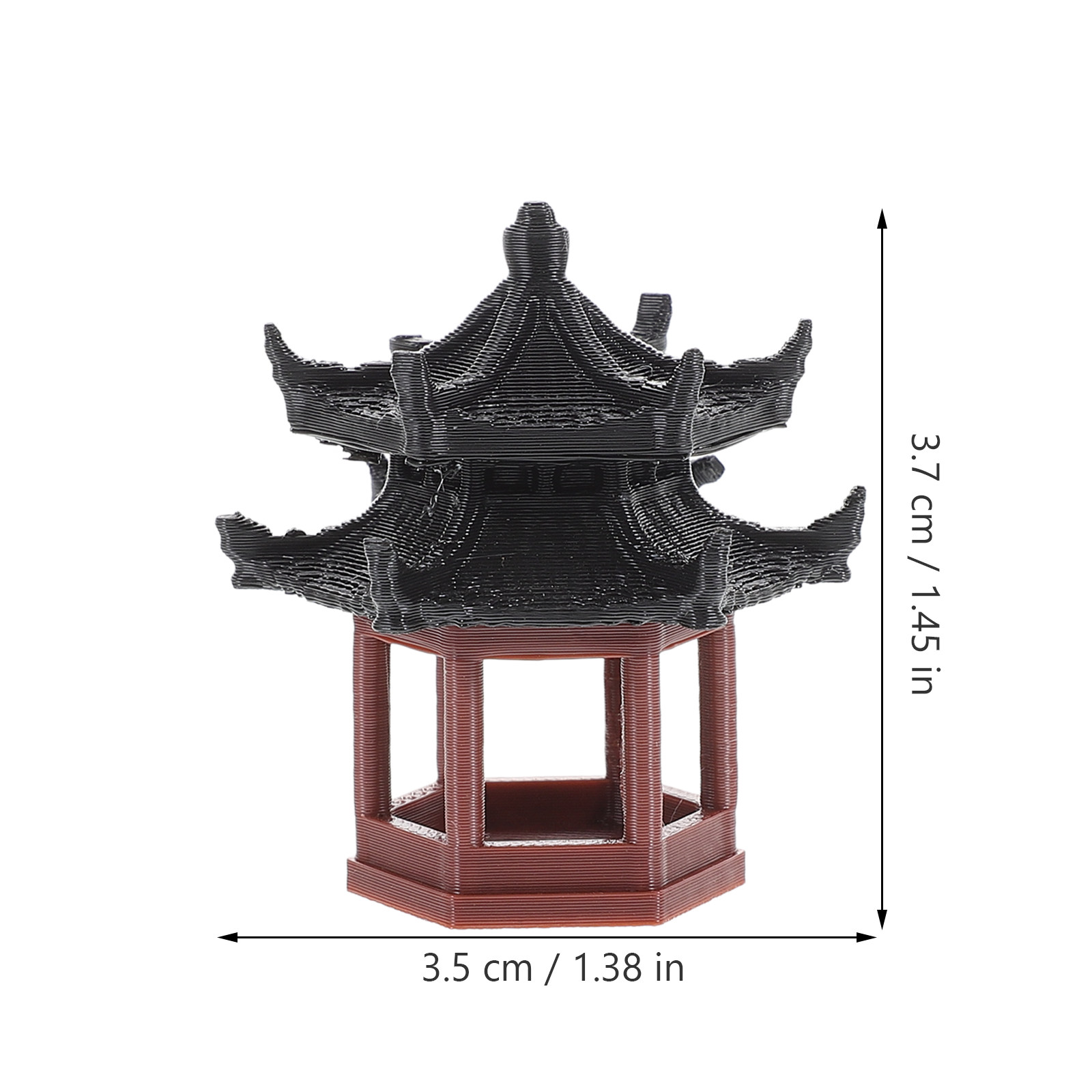 Exquisite Mini Hexagon Pavilio - Bonsai Garden Set Up review and price