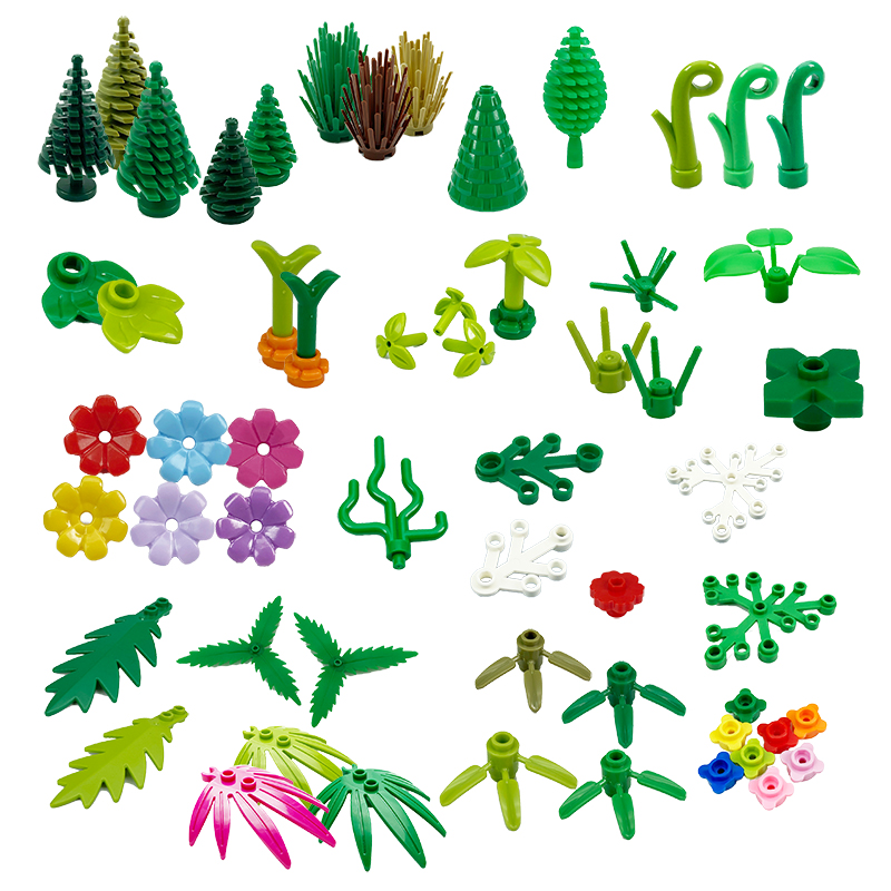 DIY Building Blocks City Park  - Bonsai Garden Lego review and price