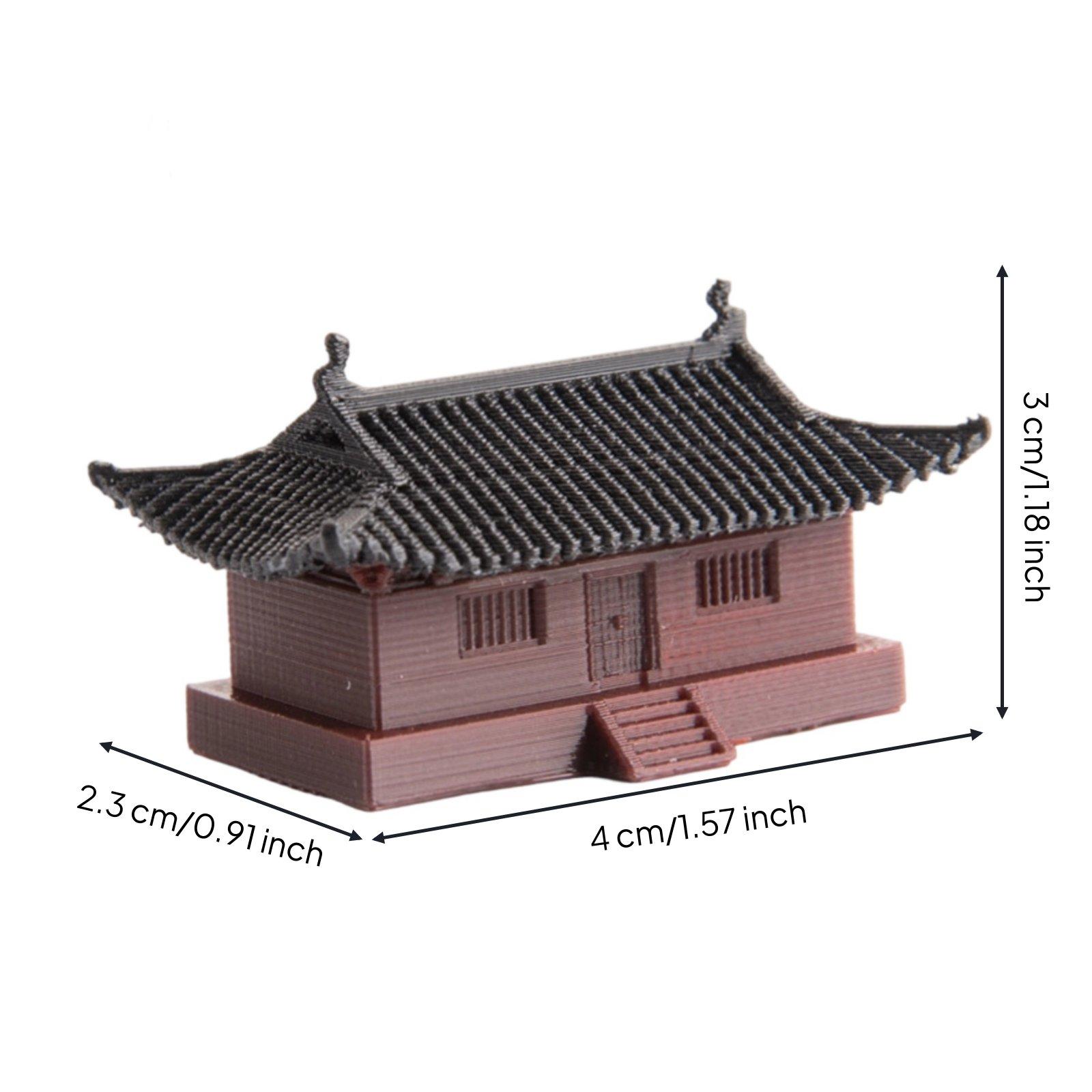 Handcrafted Resin House Figuri - Bonsai Garden House review and price