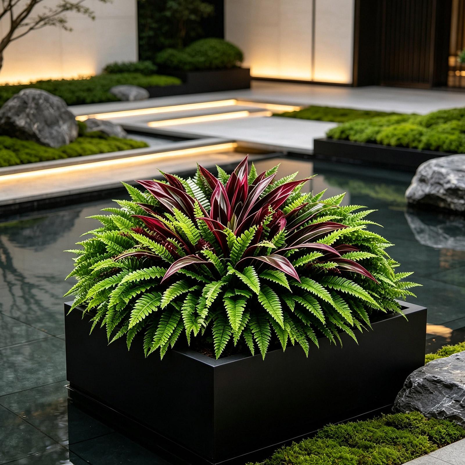 Fake Ferns UV-Resistant Fern A - Bonsai Garden Cafe review and price