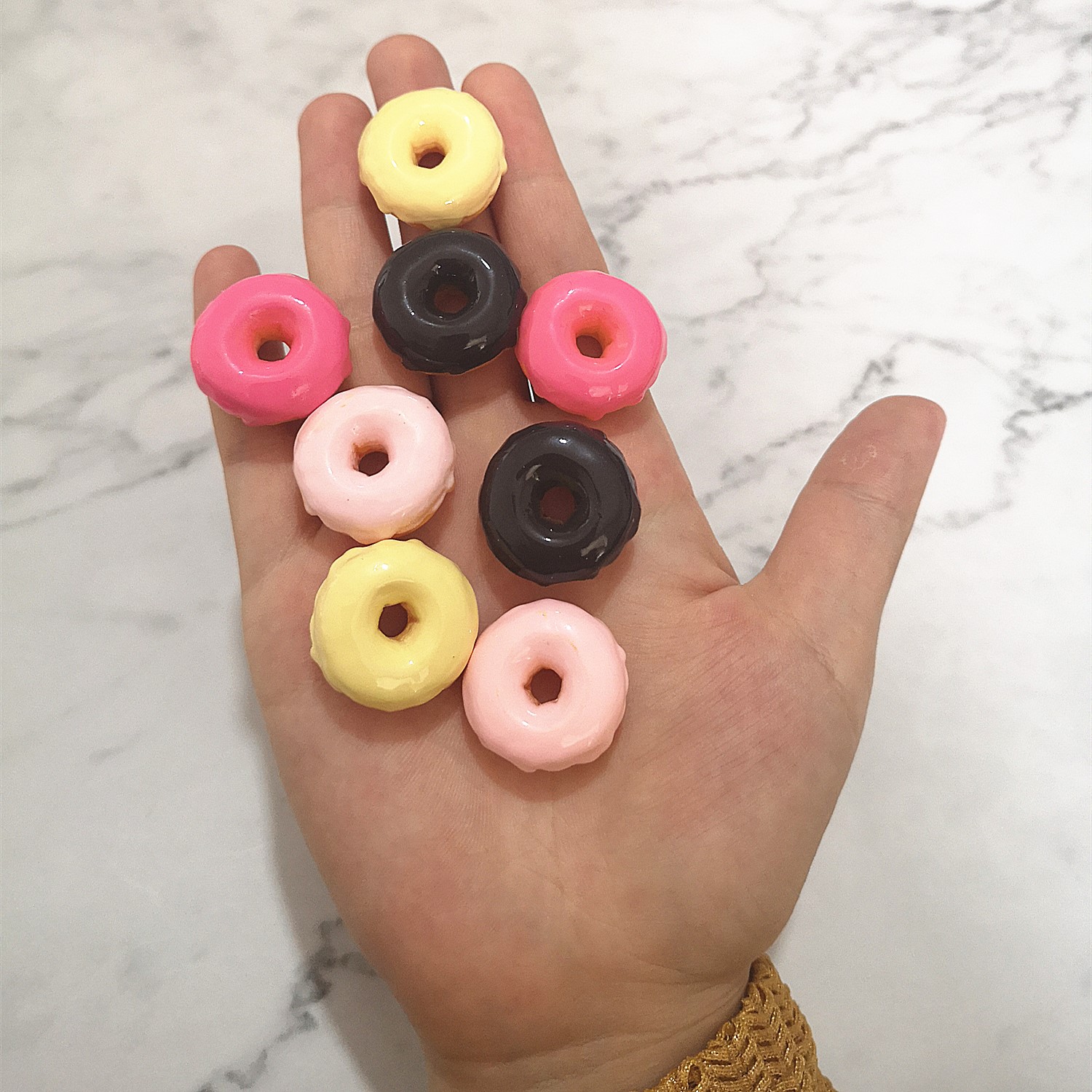 6pcs Doughnuts/Dessert/Donut/M - Bonsai Garden House review and price