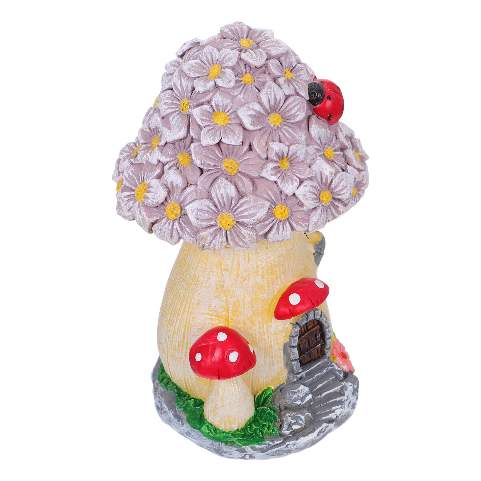 Weatherproof Resin Mushroom Ho - Bonsai Garden House review and price