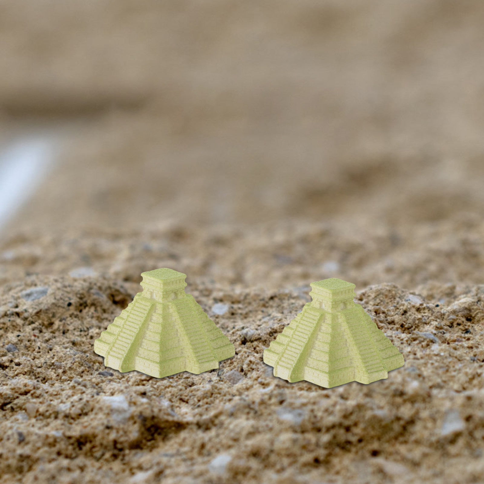 10Pcs Miniature Resin Pyramid  - Bonsai Garden Set Up review and price