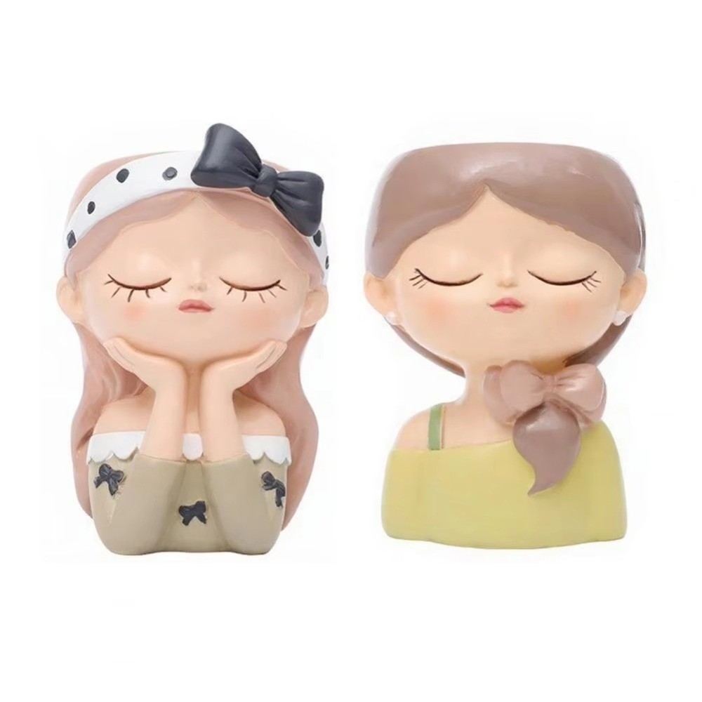 Gardening Supplies Resin Girl  - Bonsai Garden Cafe review and price