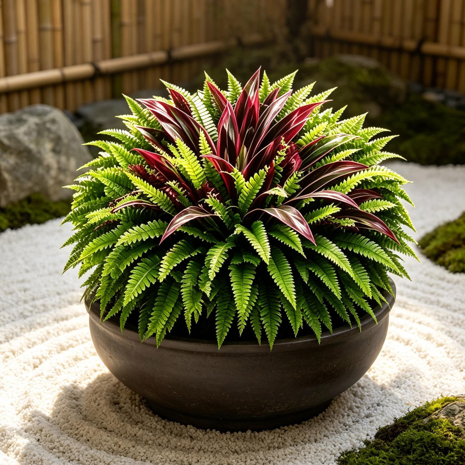 Fake Ferns UV-Resistant Fern A - Bonsai Garden Cafe review and price